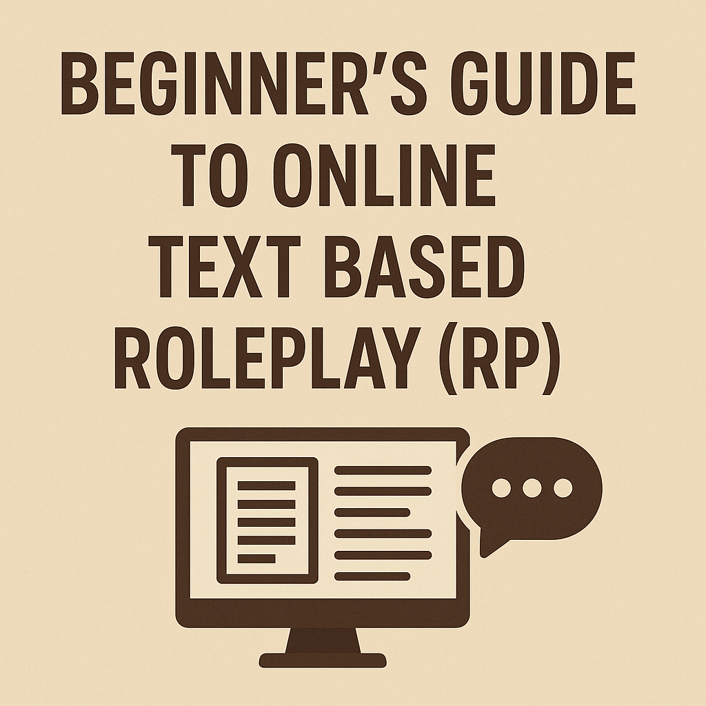 Beginner’s Guide to Online Text Based Roleplay (RP)