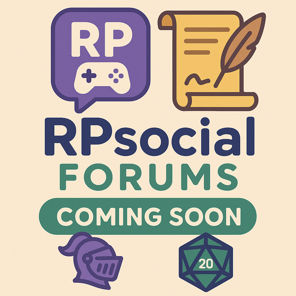 RP Social Forums Coming Soon